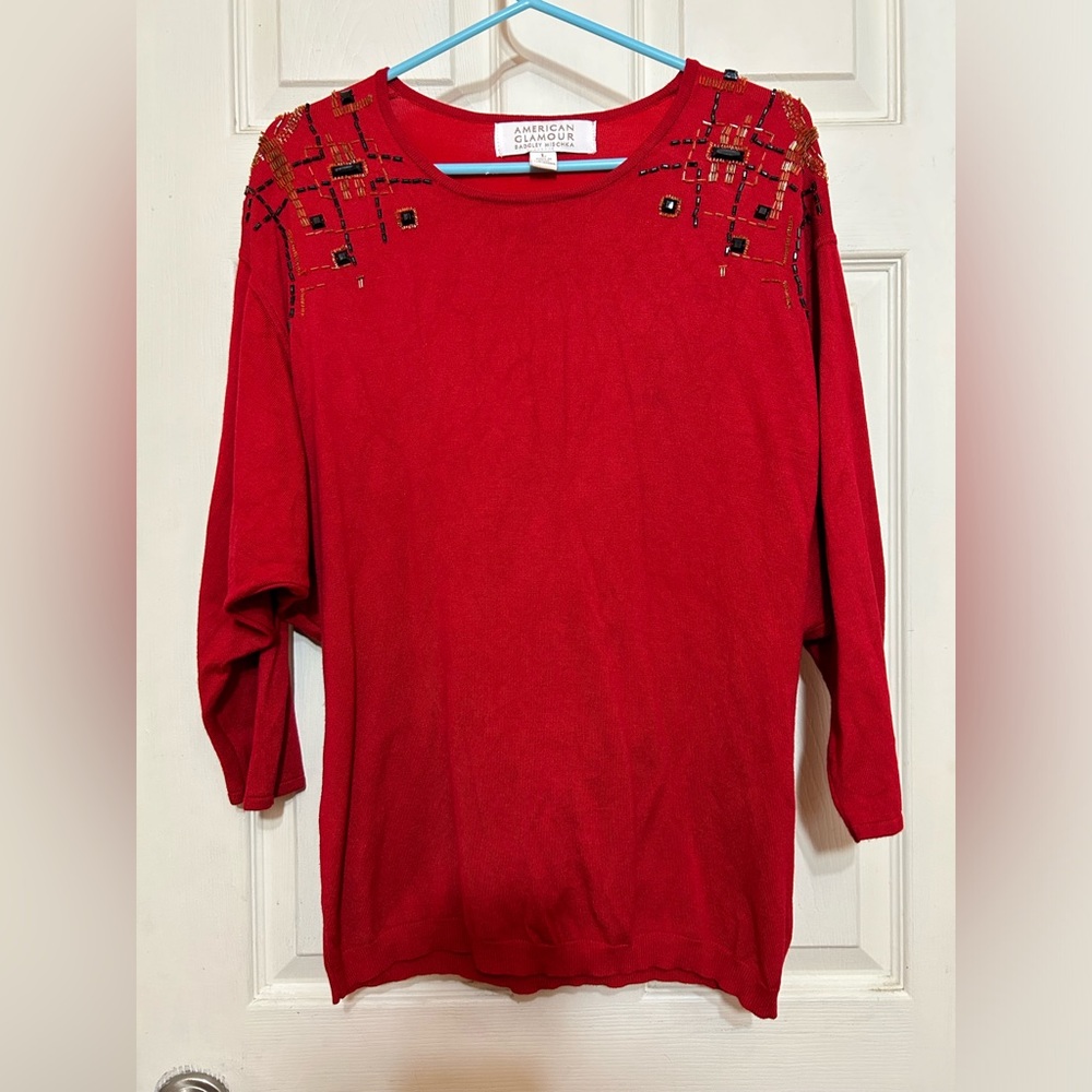 American glamour badgley mischka top L